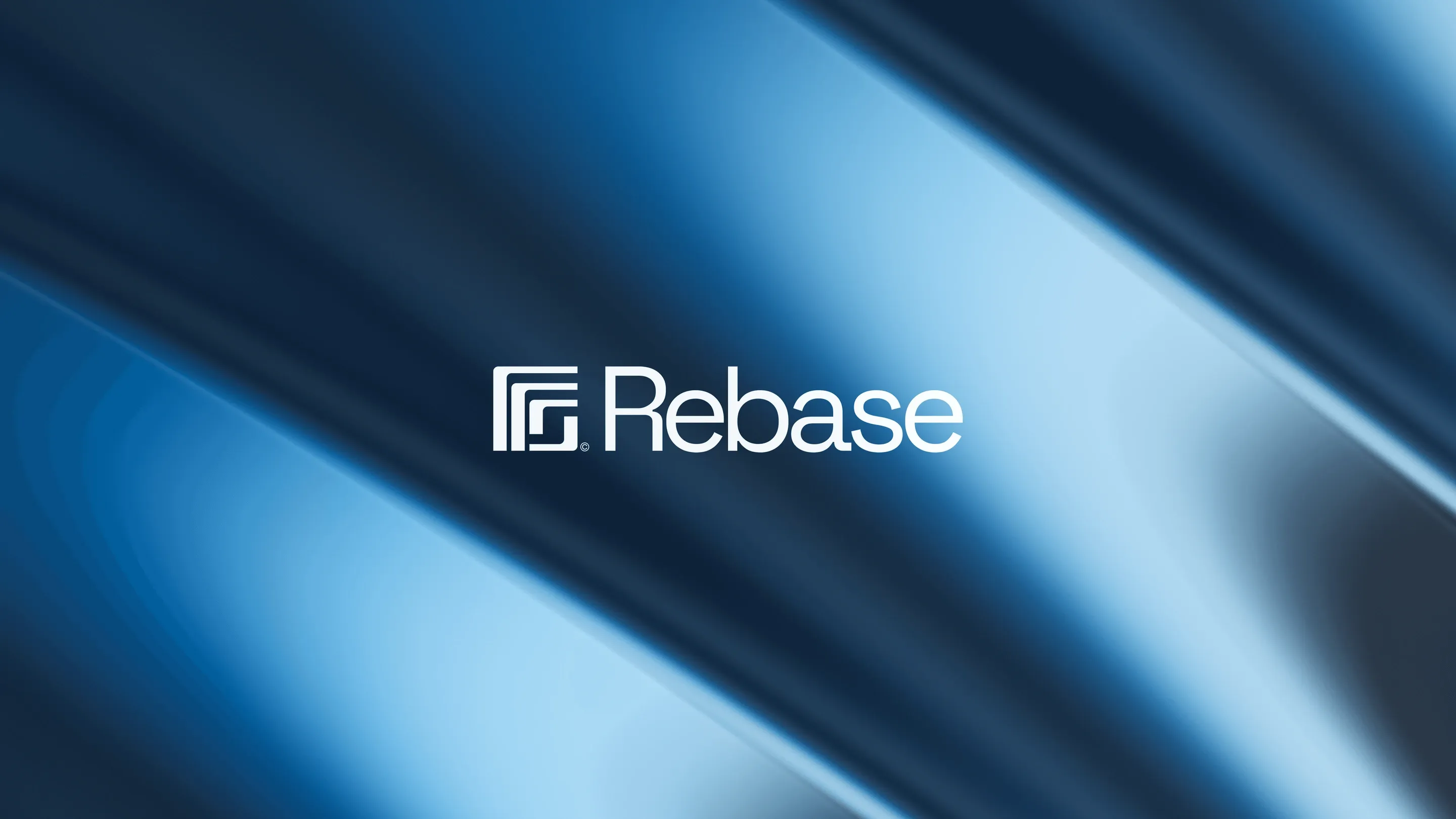 Rebase logo and brand identity